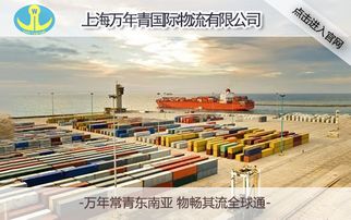上海到新加坡海運(yùn)費(fèi)用多少 萬年青國際物流